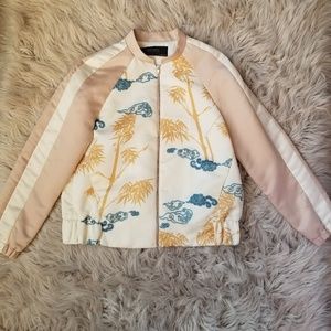 Zara tiger bomber jacket